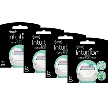 Wilkinson Wilkinson Intuition Sensitive Care Scheermesjes -  12 voordeelpack