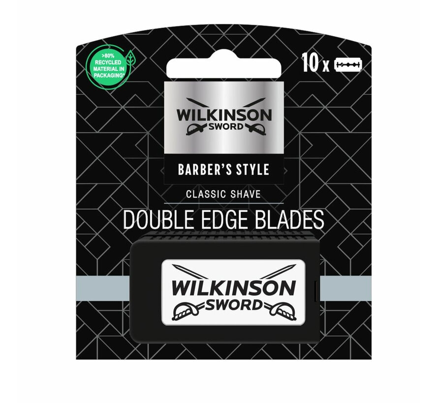 Wilkinson Scheermesjes Barber's Style Blades Classic - 10 stuks