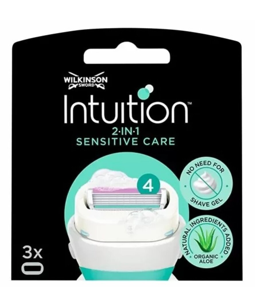 Wilkinson Wilkinson Sword Intuition Scheermesjes - Sensitive Care 3 stuks
