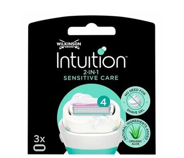 Wilkinson Wilkinson Sword Intuition Scheermesjes - Sensitive Care 3 stuks