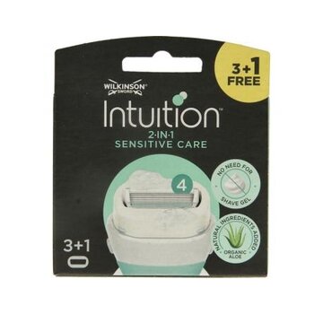Wilkinson Wilkinson Sword Intuition Sensitive Care Scheermesjes - 3 + 1