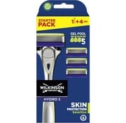 Wilkinson Wilkinson Sword Hydro 5 Sensitive Scheerhouder + 4 scheermesjes