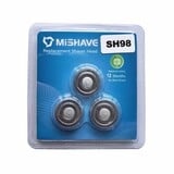 Huismerk Universeel Scheerkop Roterende scheerkop 3 ringen voor de philips SH98, SH91, SH71, S9000, S7000, S5000