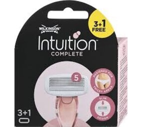 Wilkinson Wilkinson Intuition  complete Scheermesjes -4 Stuks Wilkinson Wilkinson Intuition  complete Scheermesjes -4 Stuks