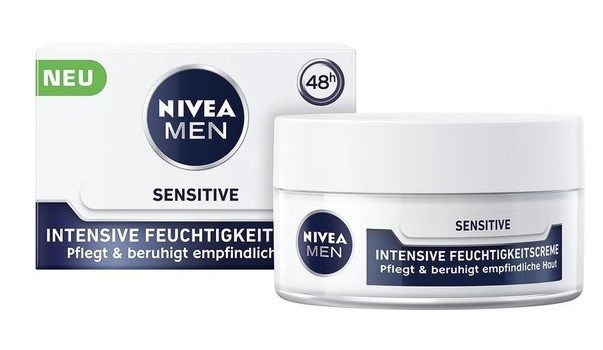 Nivea NIVEA Men Sensitive Intensive Dagcrème 50ml - Verzacht & Hydrateert Gevoelige Huid afbeelding