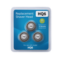 HQ6 Universele Scheerkoppen 3 stuks