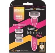 Wilkinson Wilkinson Intuition f.a.b. Scheerapparaat Startersset – Inclusief 3 Mesjes | Voordelig & Innovatief Scheren in Twee Richtingen