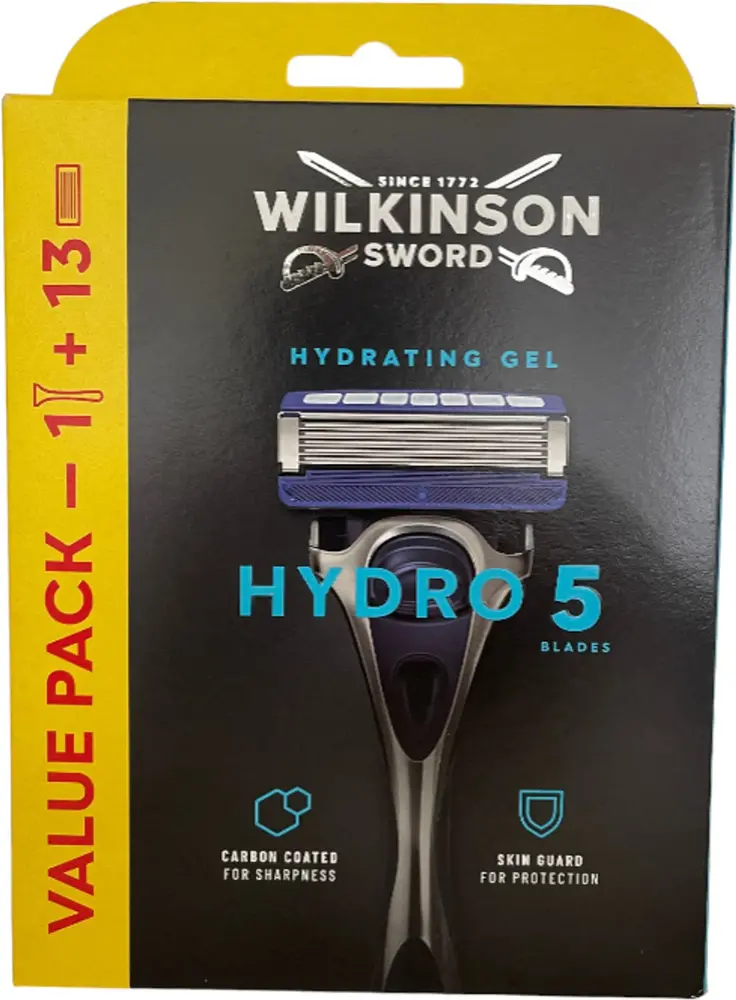 Wilkinson Wilkinson Sword Hydro 5 Scheermes met 13 Mesjes – Complete Jaarpack