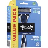 Wilkinson Wilkinson Sword Hydro 5 Scheermes met 13 Mesjes – Complete Jaarpack Wilkinson Wilkinson Sword Hydro 5 Scheermes met 13 Mesjes – Complete Jaarpack