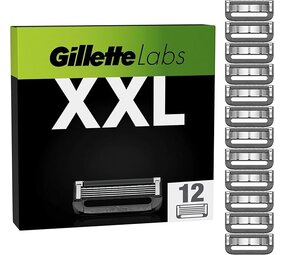 Gillette Gillette Labs Navulscheermesjes – 12 Stuks Jaarpack – Met Exfoliating Bar & Heated Razor Compatibiliteit Gillette Gillette Labs Navulscheermesjes – 12 Stuks Jaarpack – Met Exfoliating Bar & Heated Razor Compatibiliteit