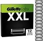 Gillette Labs Navulscheermesjes – 12 Stuks Jaarpack – Met Exfoliating Bar & Heated Razor Compatibiliteit