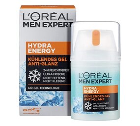 Loreal L’Oréal Men Expert Hydra Energy Cooling Gel – Verkoelende Gezichtsgel voor Mannen – 50 ml Loreal L’Oréal Men Expert Hydra Energy Cooling Gel – Verkoelende Gezichtsgel voor Mannen – 50 ml