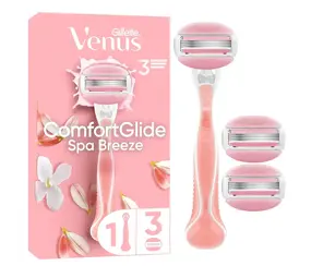 Gillette Gillette Venus Comfortglide Spa Breeze – Scheerapparaat + 3 Mesjes Gillette Gillette Venus Comfortglide Spa Breeze – Scheerapparaat + 3 Mesjes