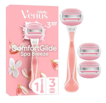 Gillette Gillette Venus Comfortglide Spa Breeze – Scheerapparaat + 3 Mesjes