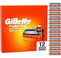 Gillette Fusion5 Power Scheermesjes – 12 Navulmesjes voor Mannen | Precisie en Comfort
