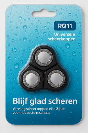 Huismerk Universele scheerkoppen voor RQ11 SensoTouch 2D modellen Huismerk Universele scheerkoppen voor RQ11 SensoTouch 2D modellen