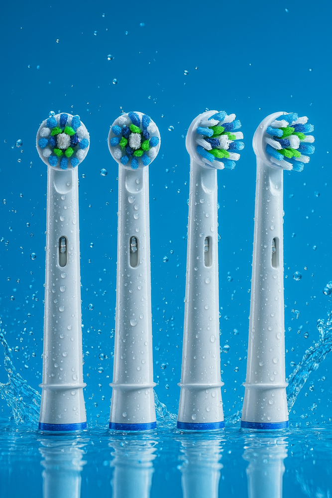 Huismerk Universele Opzetborstels voor de Oral-B Cross Action - 4st