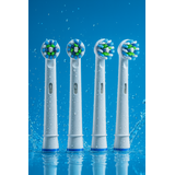 Huismerk Universele Opzetborstels voor de Oral-B Cross Action - 4st Huismerk Universele Opzetborstels voor de Oral-B Cross Action - 4st