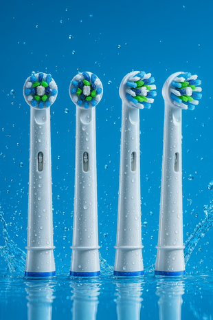 Huismerk Universele Opzetborstels voor de Oral-B Cross Action - 4st