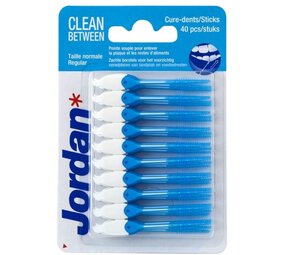 Jordan Jordan Clean Between Sticks Regular – 40 stuks Jordan Jordan Clean Between Sticks Regular – 40 stuks