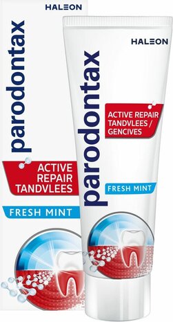 Parodontax Parodontax Tandpasta Active Repair Tandvlees Fresh Mint – 75 ml Parodontax Parodontax Tandpasta Active Repair Tandvlees Fresh Mint – 75 ml