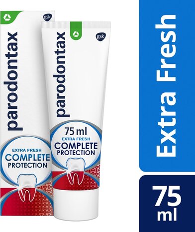 Parodontax Parodontax Tandpasta Complete Protection Extra Fresh – 75 ml Parodontax Parodontax Tandpasta Complete Protection Extra Fresh – 75 ml