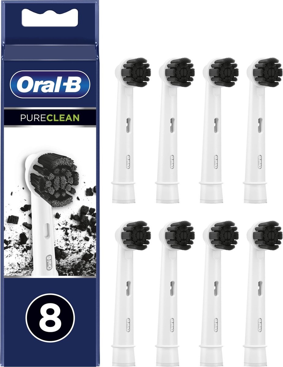 Oral B Oral-B Pure Clean Opzetborstel - 8 Stuks afbeelding