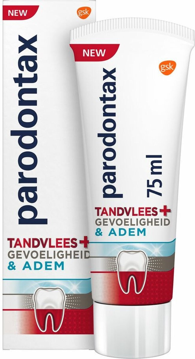 Parodontax Parodontax Tandpasta 75 ml - Gevoeligheid & Tandvlees afbeelding