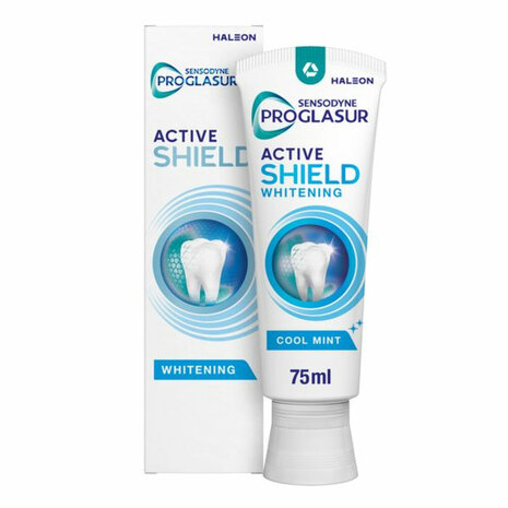 Sensodyne Sensodyne ProGlasur Active Shield Whitening Tandpasta – 75 ml Sensodyne Sensodyne ProGlasur Active Shield Whitening Tandpasta – 75 ml