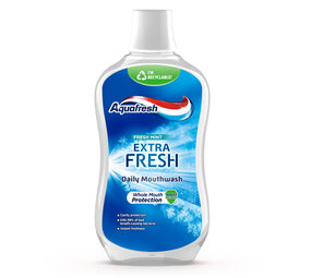 Aquafresh Aquafresh Fresh Mint Mondwater 500 ml – langdurig frisse adem Aquafresh Aquafresh Fresh Mint Mondwater 500 ml – langdurig frisse adem