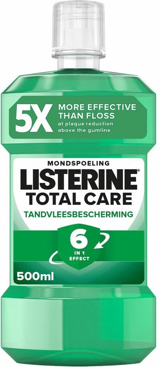 Listerine Listerine Total Care Tandvleesbescherming Mondwater 500 ml - complete bescherming afbeelding