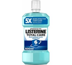 Listerine Listerine Total Care Anti - Tandsteen Mondwater 500 ml – minder tandsteen & plaque Listerine Listerine Total Care Anti - Tandsteen Mondwater 500 ml – minder tandsteen & plaque