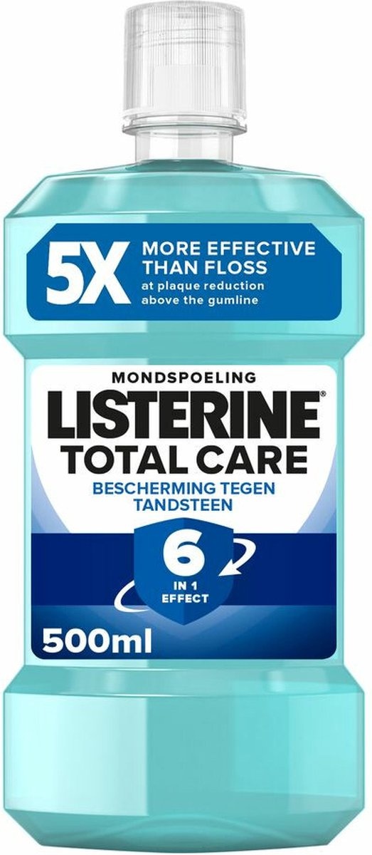 Listerine Listerine Total Care Anti - Tandsteen Mondwater 500 ml - minder tandsteen & plaque afbeelding