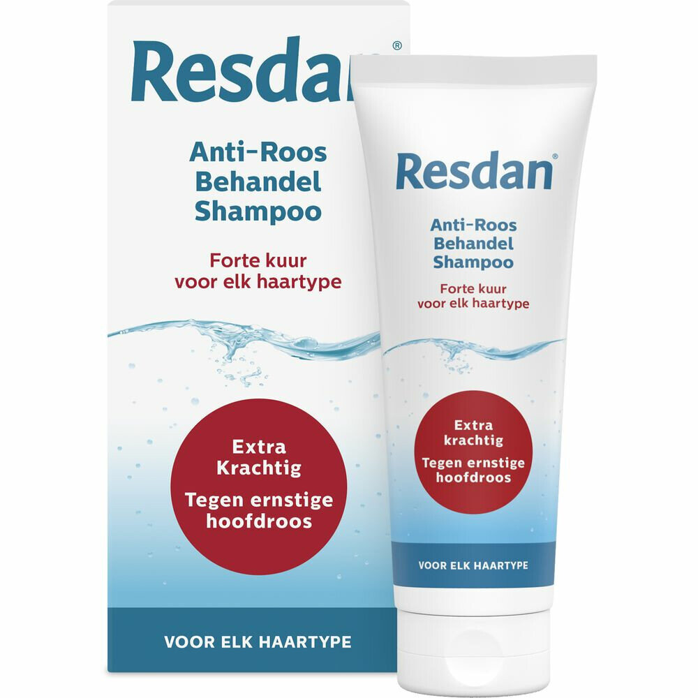 Resdan Resdan Shampoo Anti-Roos Forte Kuur 125ml Resdan Resdan Shampoo Anti-Roos Forte Kuur 125ml