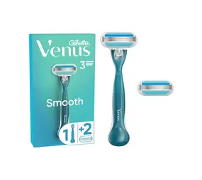 Gillette Gillette Venus Women's Razor met 2 Navulmesjes – Zijdezachte Scheerbeurt Gillette Gillette Venus Women's Razor met 2 Navulmesjes – Zijdezachte Scheerbeurt