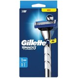 Gillette Gillette Mach3 Turbo Scheerhouder voor Mannen - 1 mesje Gillette Gillette Mach3 Turbo Scheerhouder voor Mannen - 1 mesje