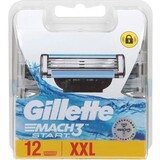 Gillette Gillette Mach3 Scheermesjes – 12 stuks Voordeelverpakking Gillette Gillette Mach3 Scheermesjes – 12 stuks Voordeelverpakking