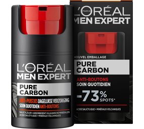 Loreal L'Oréal Paris Men Expert Pure Carbon Hydraterende & Matterende Gel Dagcrème – 50 ml – Vette Huid Loreal L'Oréal Paris Men Expert Pure Carbon Hydraterende & Matterende Gel Dagcrème – 50 ml – Vette Huid