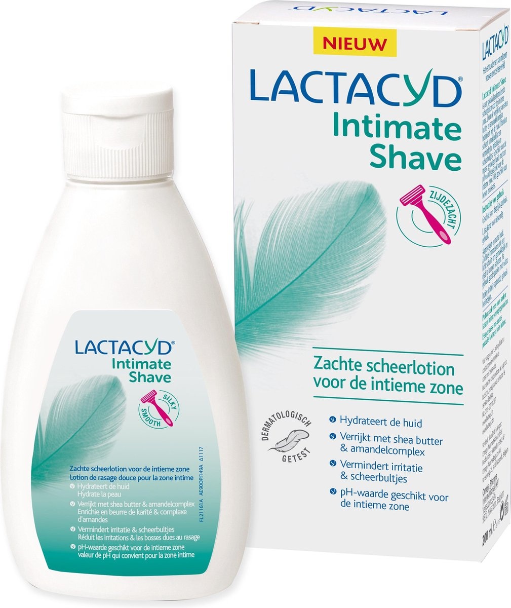 Lactacyd Lactacyd Intimate Shave - 200 ml - Scheerlotion voor de Uitwendige Intieme Zone afbeelding