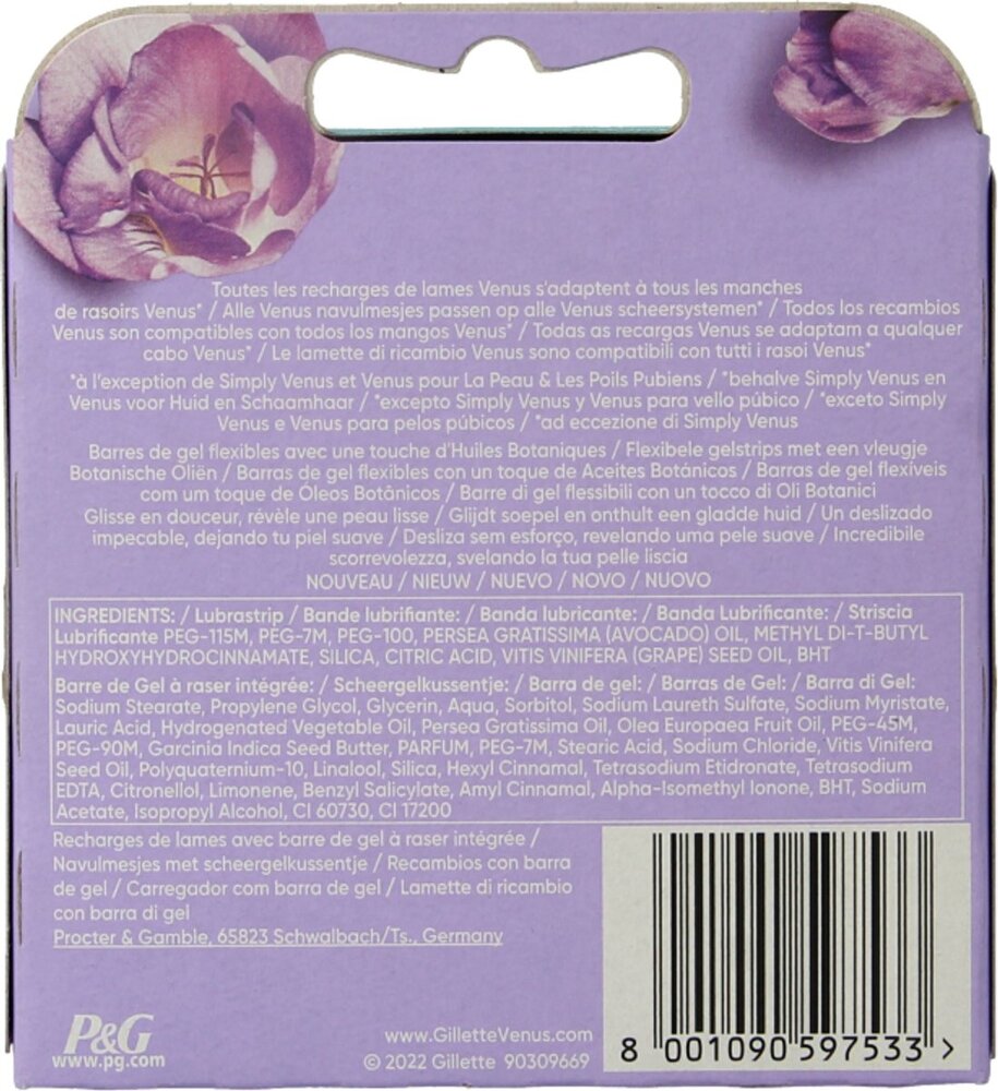 Gillette Gillette Venus Comfortglide Breeze Scheermesjes – 8 Navulmesjes