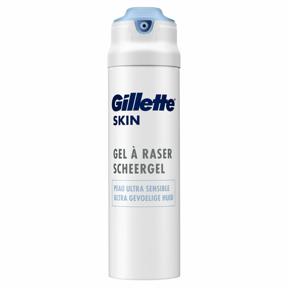 Gillette Gillette Skin Scheergel Ultra Gevoelige Huid – Beschermende Scheergel voor een Ultiem Zachte Scheerervaring