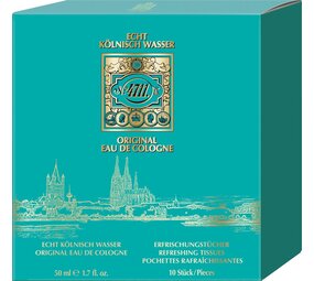 4711 4711 Eau de Cologne Geschenkset – 50 ml + 10 Verfrissingstissues 4711 4711 Eau de Cologne Geschenkset – 50 ml + 10 Verfrissingstissues