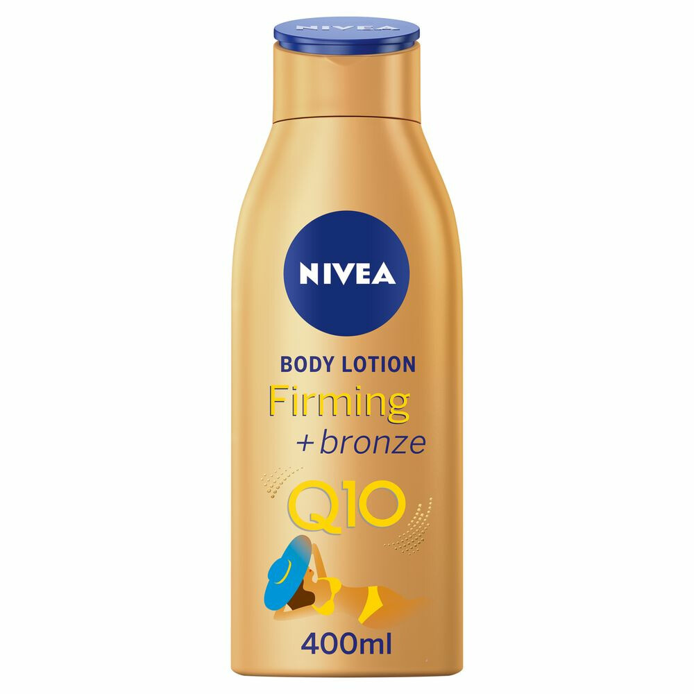 nivea Nivea Q10 Bodylotion + Bronze 400 ml - Verstevigende Hydratatie met Natuurlijke Gloed afbeelding