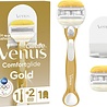 Gillette Gillette Venus ComfortGlide Coconut – Scheermes + 2 Mesjes Gillette Gillette Venus ComfortGlide Coconut – Scheermes + 2 Mesjes