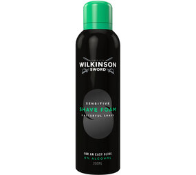 Wilkinson Wilkinson Sword Scheerschuim Sensitive – 200 ml Wilkinson Wilkinson Sword Scheerschuim Sensitive – 200 ml