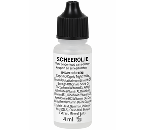 Huismerk Scheerolie voor Scheerkoppen & Scheerbladen  - 4 ml Huismerk Scheerolie voor Scheerkoppen & Scheerbladen  - 4 ml