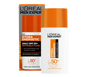 Loreal L’Oréal Men Expert Hydra Energetic Dagcrème SPF50+ – Intensieve Hydratatie & Zonbescherming
