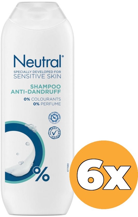 Neutral Neutral Shampoo - Anti-Roos . - 6x 250ML
