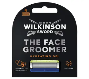 Wilkinson Wilkinson Hydro 5 Scheermesjes - Face Groomer Power Select 4 Stuks Wilkinson Wilkinson Hydro 5 Scheermesjes - Face Groomer Power Select 4 Stuks