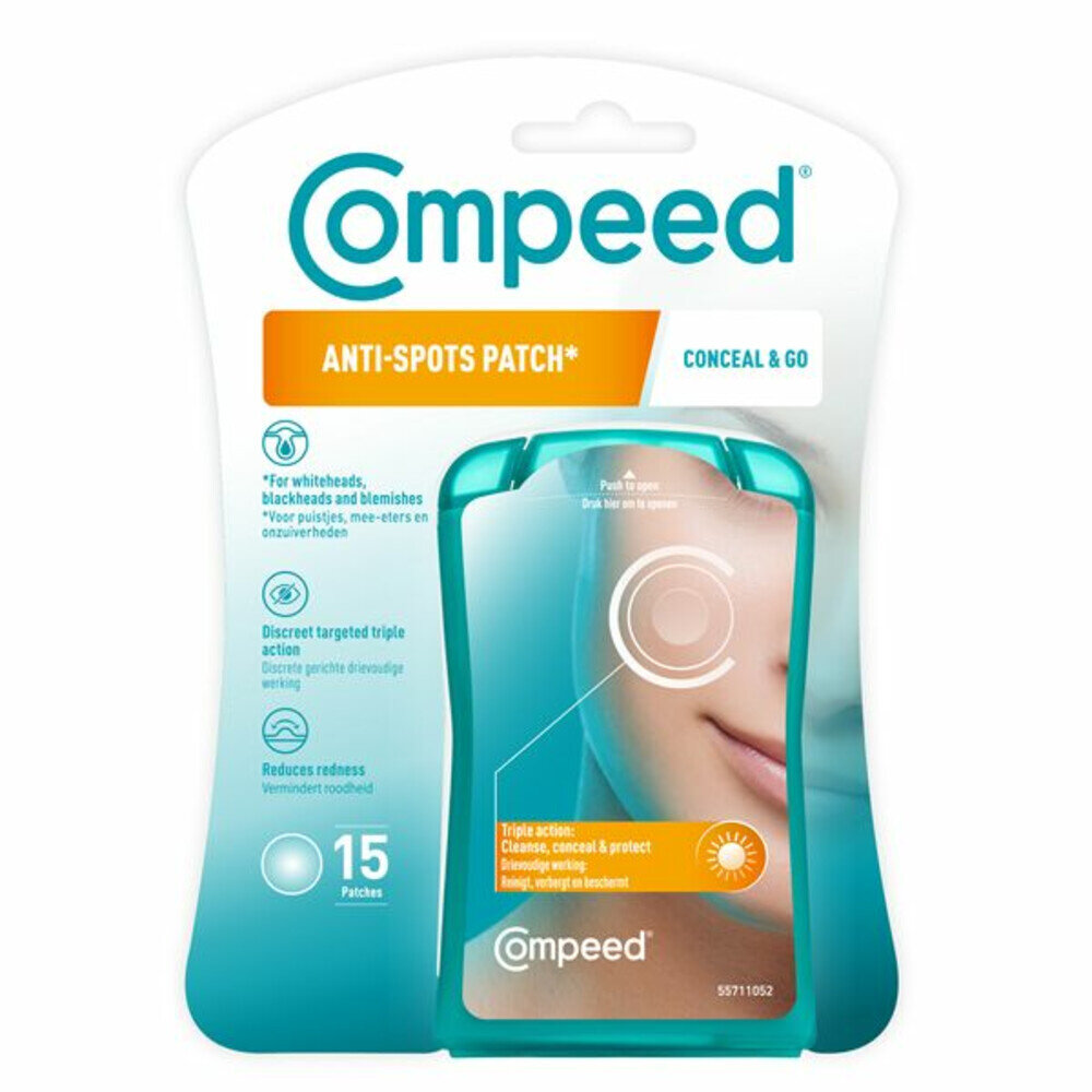 Compeed Compeed Conceal & Go Plasters 15st Anti Spots (NL/DE) Compeed Compeed Conceal & Go Plasters 15st Anti Spots (NL/DE)